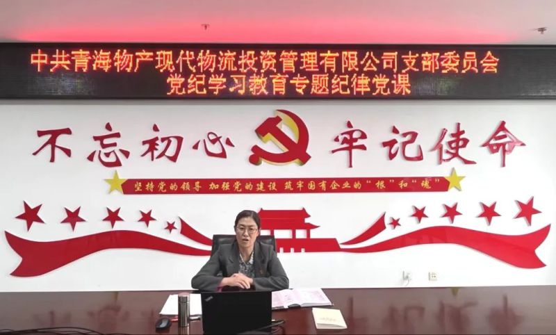 嚴(yán)明紀(jì)律作風(fēng) 永葆政治本色——集團黨委書記、董事長劉玲同志講授專題紀(jì)律黨課
