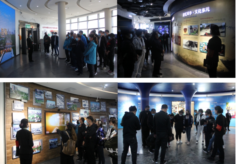 三建公司、現(xiàn)代物流公司黨支部聯(lián)合開展“參觀愛國教育基地，弘揚愛國主義精神”活動
